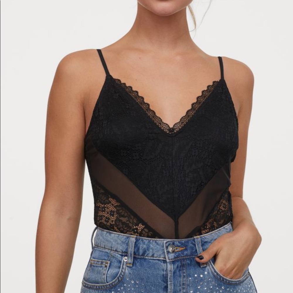 Divided H&M Lace bodysuit - Picture 2 of 4